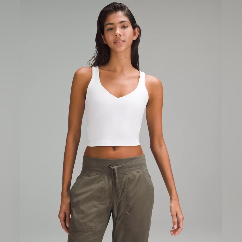 Lululemon White Align‎ Tank